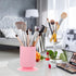 FOMIYES Silicone Suction Cup Pen Holder, Makeup Brush Holders, Desk Pencil Case Organizer, Non-Slip Storage Bucket
