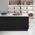 Matte Black Contact Paper, 16"x78.7" Waterproof Peel and Stick Wallpaper for Cabinets, Countertops, and Walls