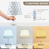 Kcldeci Lamps for Bedrooms Coquette Blue Ribbon Bow Bedside Table Lamps Nightstand Lamps for Living Room Reading Bed