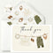 Loyoot 50 Pack Neutral Baby Shower Thank You Cards with Envelopes Stickers, Blank