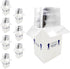 ZINPAKIN 7x6x10 Insulated Shipping Boxes for for Frozen Food, 8 Pack Perishable Shipping