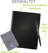Rocketbook Core Reusable Spiral Notebook - Executive Size 6x8.8, Black, Dotted Pages, App-Connected, Durable Cover
