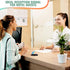 Floral Design Front Desk Bell for Service - Stainless Steel Classroom Bell with Clear Sound for Teachers