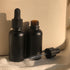 1 oz (Pack 6) Black Coated Glass Bottle with Glass Eye Dropper, Capacity,UV Safe Bottles for Essential Oils