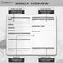 Panda Planner Undated Daily Planner - 90 Day Organization for Entrepreneurs - Set Goals - Bonus Weekly & Monthly Agenda