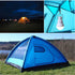 Solar Powered Lamp Portable LED Bulb Lights, Solar Energy Panel LED Lighting for Camp Tent, Night Fishing, Emergency