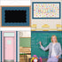 Slate Blue Scalloped Border Trim Bulletin Board for Classroom 52ft