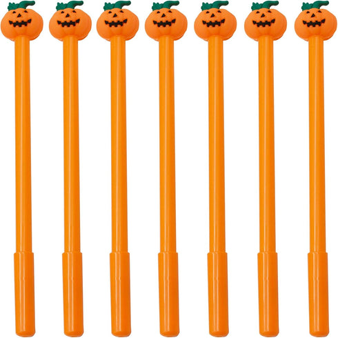 Maydahui 30PCS Halloween Pen, Funny Pumpkin Shape Rollerball Pen for Party Office School Halloween