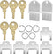 AYWFEY Toilet Paper Towel Dispenser Key Set, 12 Pcs Universal Paper Towel Dispenser