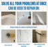 3.7oz Fiberglass Tub Repair Kit (Color Match) for Shower, Sink, Bathtub, Quick Fix for Cracks, Chips, Almond