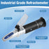 GYE Brix Refractometer with ATC, Dual Scale - Specific Gravity & Brix, Hydrometer in Wine Making and Beer Brewing