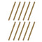 uxcell 60pcs Fully Threaded Rods, 5/16 x 4-1/4 Inch Carbon Steel for Furniture and Garden Assembly