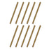 uxcell 60pcs Fully Threaded Rods, 5/16 x 4-1/4 Inch Carbon Steel for Furniture and Garden Assembly