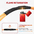 1 Inch 50 2 RED WOLF Wire Harness Cloth Tape x FT Electric Wiring Loom Harness Flexibility High Abrasion Resistance