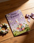 Generic 2.76x 1.97 Inches Happy Easter Greeting Card - Watercolor Bunny & Easter Eggs Design, Includes Red Envelope