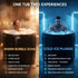 6-layer 25.9X27.5 Portable Bathtub for Adult, Foldable Soaking Bathtub for Hot SPA&Ice Bath, Foldable Small Bathtub