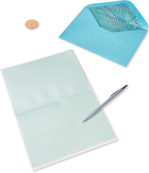 Papyrus Blank Card - Mosaic Turtle