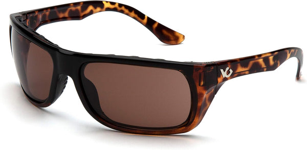 Venture Gear Vallejo Safety Glasses - Tortoise Frame/Bronze Anti-Fog Lens