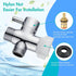 Set BARROCK Chrome Handheld Bidet Sprayer for Toilet,Stainless Steel Baby Cloth Diaper Jet Spray Kit,Bathroom Toilet