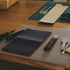 Wisdompro 2 Pack Journal Cover, PU Leather Notebook Cover for 3.5" x 5.5" Pocket Notebooks - Black
