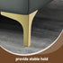 ELEOUTI 13cm 2pcs Metal Triangle Furniture Legs Stable Metal Couch Feet for Coffee Table Tv Stand Bedside Cabinet