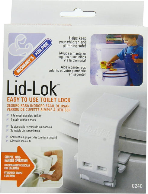 Mommy's Helper Toilet Seat Lid-Lok, Pack of 3