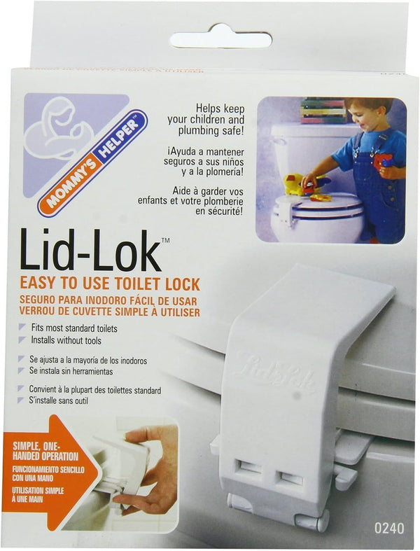 Mommy's Helper Toilet Seat Lid-Lok, Pack of 3
