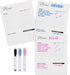 Dry Erase Chore Chart for Kids Multiple Kids | Set of 3 (11x14 Inch) Magnetic Responsibility Chart for Kids | 3 Dry Erase Markers Included | Chores Chart for Kids, Teenagers, or Adults | Chore Board by Sweetpea & Maple
