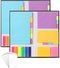 Mr. Pen Sticky Note Set, 2 Sets, 820 pcs, Vibrant Colors, Sticky Notes Tabs, Office Supplies