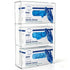 Triple Glove Box Holder Wall Mount, 3 Compartments Clear Acrylic Rubber Nitrile