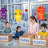 Crtiin 66 Pcs Earth Day Learn to Recycle Activity Set for Kids Classroom Bulletin Board Educational Learning Activities