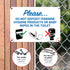 10x7 Inches, .040 Please Do Not Deposit Feminine Products Baby Wipes in Toilet with Graphic Sign, Rust Free Aluminum