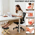 Generic Foot Rest Under Desk, Small Wooden Footstool, Double Layer Ergonomic Foot Stool, Footrest for Under Desk at