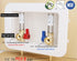 1/2-inch Hammer WHK Washing Machine Outlet Box,Pex Laundry Box Washer Wall Box With Drain Recessed Water Valve Box