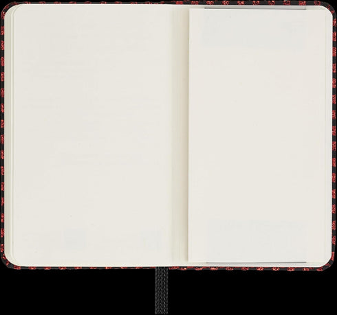 Moleskine Limited Edition Notebook, Holiday Shine Box, Extra Small, Metallic Red, Hard Cover