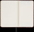 Moleskine Limited Edition Notebook, Holiday Shine Box, Extra Small, Metallic Red, Hard Cover