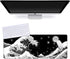Gaming Mouse Pad Japanese Black and White Sea Wave Large XXL Mouse Pad Extended Big Desk Mat 31.06" x 11.8" Keyboard Laptop Computer Mousepad for Home Office Gaming Work by Viorichve