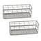 2pcs Stainless Steel Test Tube Racks, 12 Holes, Wire Constructed Holder for Dia.=21mm Tubes