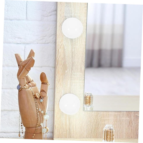 10pcs Cabilock Vanity Light Covers for Bathroom Lamp Replacement Pendant Shades for Makeup Mirror Light Globes Wall