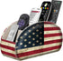 Fintie Remote Control Holder, Vegan Leather Caddy with 5 Compartments, Fits TV Remotes, Media Controllers, Office