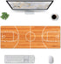 Basketball Gaming Mouse Pad XL, Large Non Slip Rubber Mousepad, Stitched Edges Mouse Pads, Long Extended Mouse Pad,31.5'' X 11.8'' by Wallacely