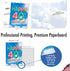 The Best Card Company 40th Anniversary Congratulations Card w/Envelope for Men, Women (Not Actual Balloons, 3D)