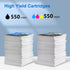 LC401XL Ink Cartridges Compatible for Brother, 4 Pack Standard Yield for MFC-J1010DW, MFC-J1170DW Printers
