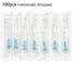 100Pack 23Ga 1 inch Luer Lock Lab Dispensing Accessories for Measuring and Refilling Inks