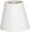 Royal Designs, Inc. CS-901-6WH Hardback Empire Chandelier Shade, 4 x 6 x