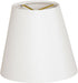 Royal Designs, Inc. CS-901-6WH Hardback Empire Chandelier Shade, 4 x 6 x