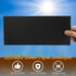 Jutom 500 Pcs Kraft Envelopes Letter Size Bulk #10 Business Security Envelopes Sealed 4-1/8 x 9-1/2 (Black)