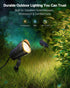600LM 2900K 12-24V IP65 2Packs HIBOITEC Spotlights Low Voltage Landscape Lighting with Connectors Landscape Lights Kit