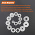 50 Pieces 5/16" Stainless Flat Washers, 1" Outside Diameter, 0.055" Thickness, 304 Stainless Steel