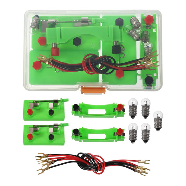 PATIKIL Physics Experiments Set, 3 Pcs Electricity Kits Circuits Electric Science Kit for Educational Learning